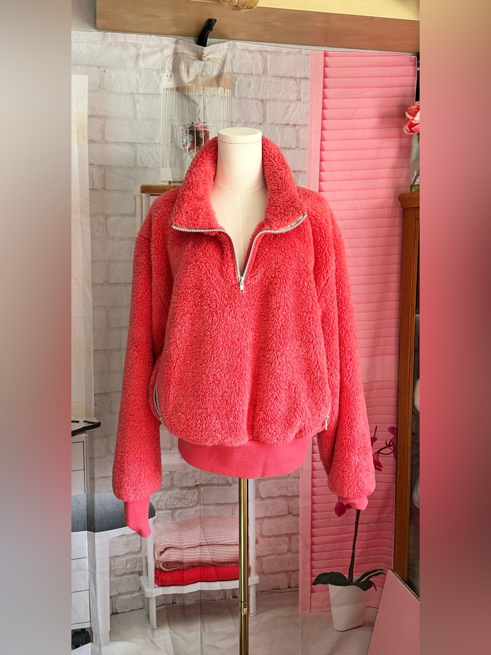 Savvi “Amy” 1/4 Zip Pullover Jacket - Picture 2 of 8